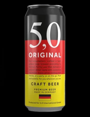 5,0 Original Weiss Beer