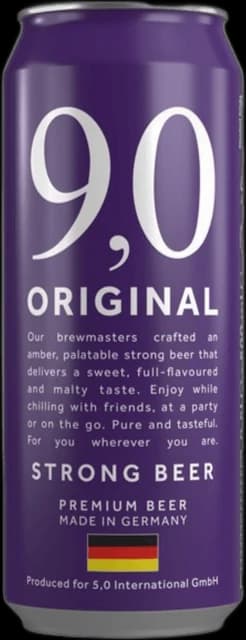 9,0 Original Strong Beer