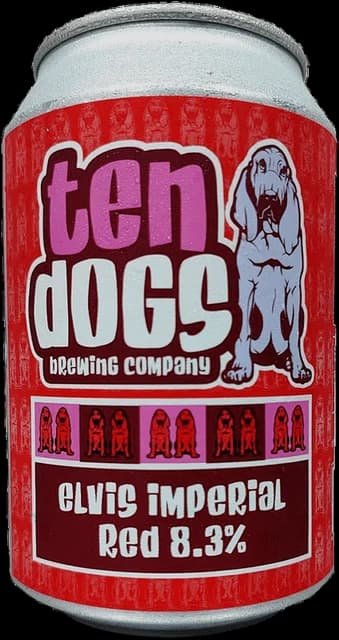 Fuzzy Logic Ten Dogs Elvis Imperial Red Ale