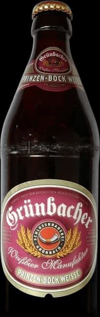 Grünbacher Prinzen Bock Weisse