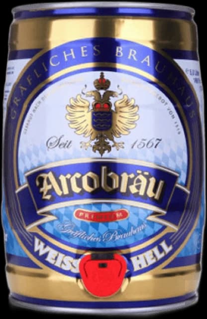 Arcobräu Weissbier Hell (5L Keg)