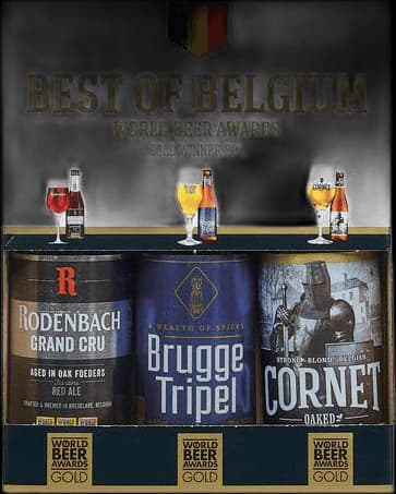 Premium Belgian Beer Gift Set (8 bottles)