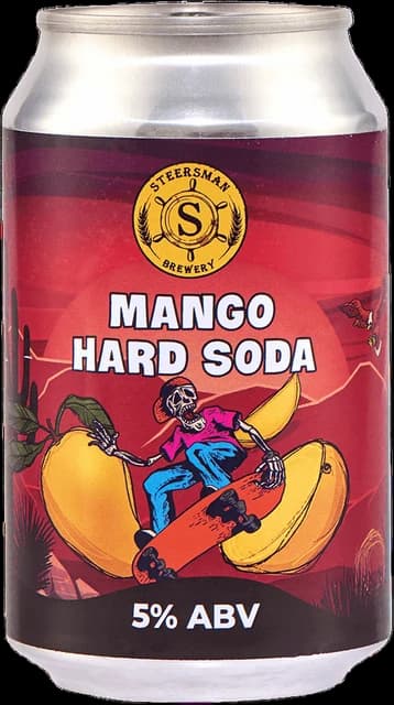 Steersman Mango Hard Soda