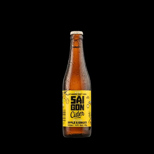 Sài Gòn Cider mix vị Táo & Gừng